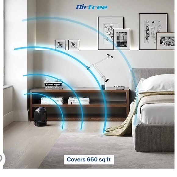 Airfree Onix 3000 Air Purifier, black, used - Picture 2 of 4